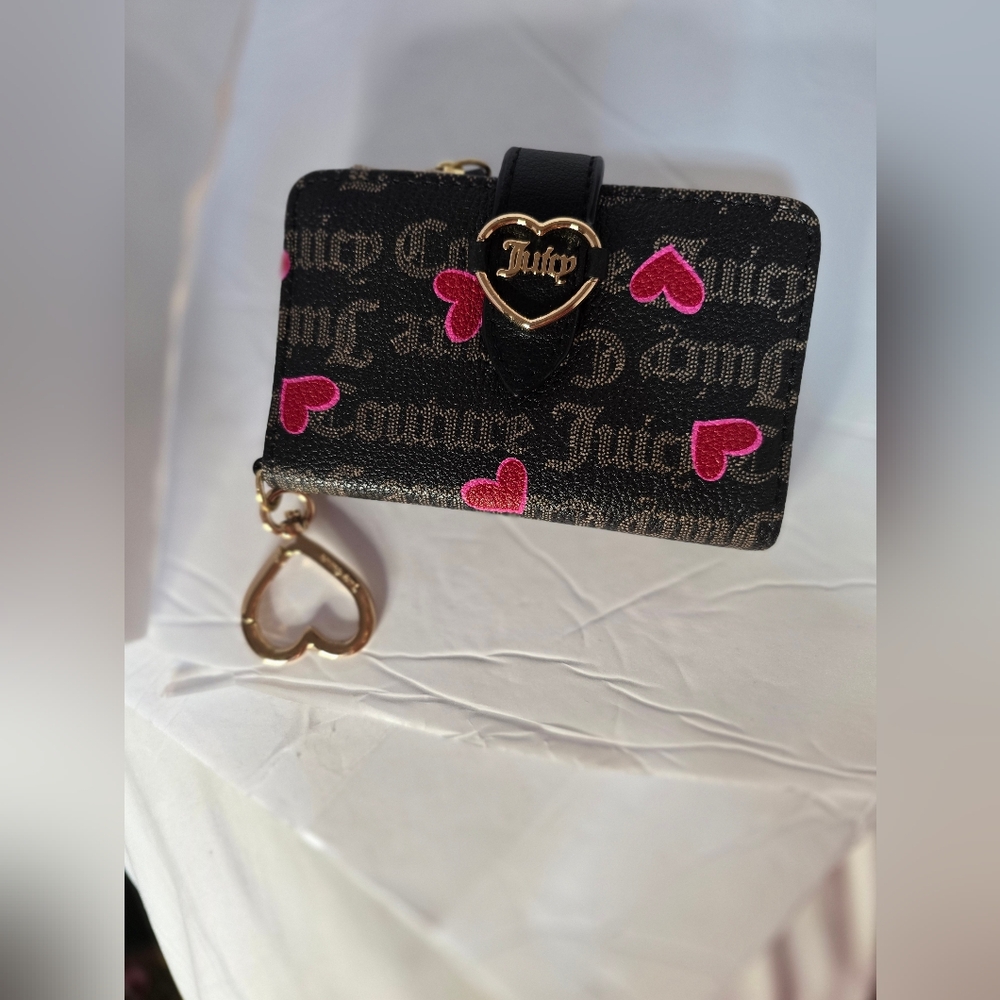 Juicy Couture Wallet with Gold Accents - Picture 2 of 12